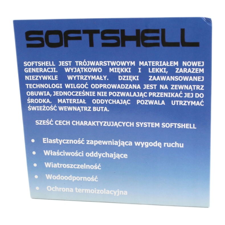 American Club Cizme softshell pentru copii americani cu membrană SN12/22 neagră negru 5