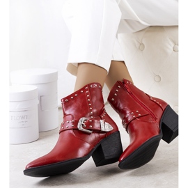 PA1 Cizme roșii de cowboy Zoila roșu 1 PA1 Cizme roșii de cowboy Zoila roșu 1