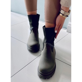 PA1 Cizme cu partea superioară flexibilă Jesse Blackish Green verde 1 PA1 Cizme cu partea superioară flexibilă Jesse Blackish Green verde 1