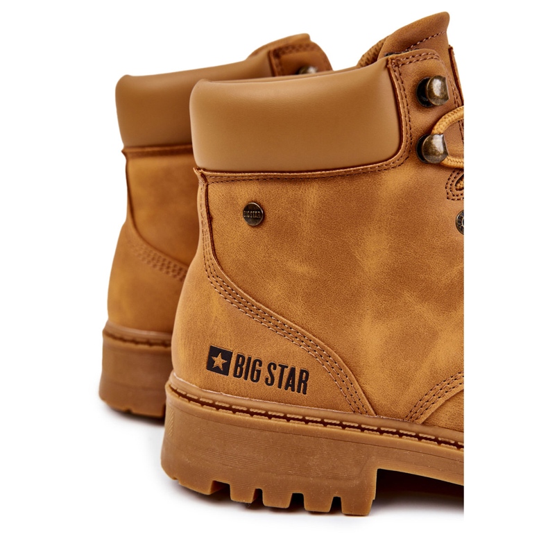 Bărbați Trappers Memory Foam Big Star KK174207 Camel multicolor galben 1