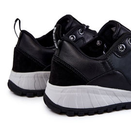 Pantofi sport clasici pentru bărbați cu spumă cu memorie Big Star KK174270 Negru 1