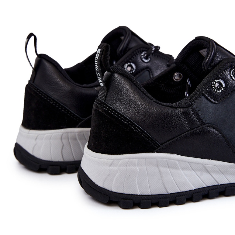 Pantofi sport clasici pentru bărbați cu spumă cu memorie Big Star KK174270 Negru 1
