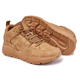 Pantofi sport pentru bărbați Big Star KK174248 Camel bej 1 Pantofi sport pentru bărbați Big Star KK174248 Camel bej 1