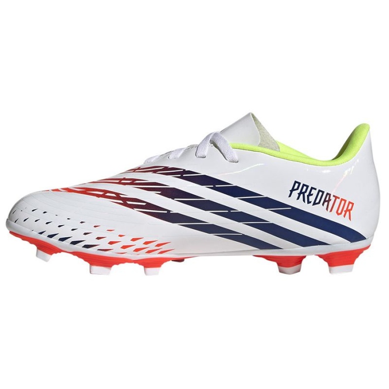 Pantofi de fotbal Adidas Predator Edge.4 FxG GW0968 alb alb 1