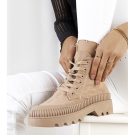 Tenisi Devost maro din piele intoarsa ecologica bej 1 Tenisi Devost maro din piele intoarsa ecologica bej 1