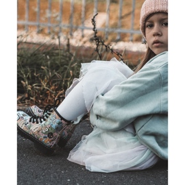 FR1 Cizme Călduțe Copii Print Roz Dexi multicolor 2 FR1 Cizme Călduțe Copii Print Roz Dexi multicolor 2