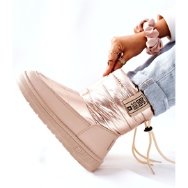 Cizme de zăpadă pentru femei Big Star II274121 Bej 1