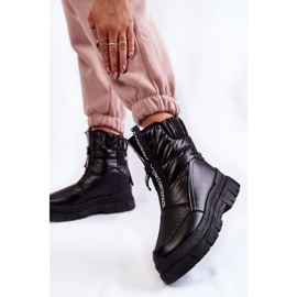 Vinceza Cizme de zăpadă negre de damă comode Elodia negru 2 Vinceza Cizme de zăpadă negre de damă comode Elodia negru 2