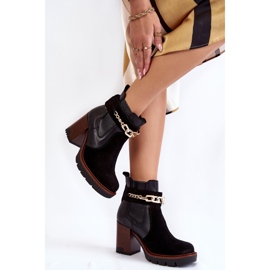 Ghete de dama piele Maciejka 05781-01 Negru 4