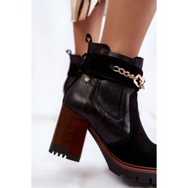 Ghete de dama piele Maciejka 05781-01 Negru 3