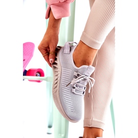 FM1 Pantofi sport de damă, gri Lenney 3