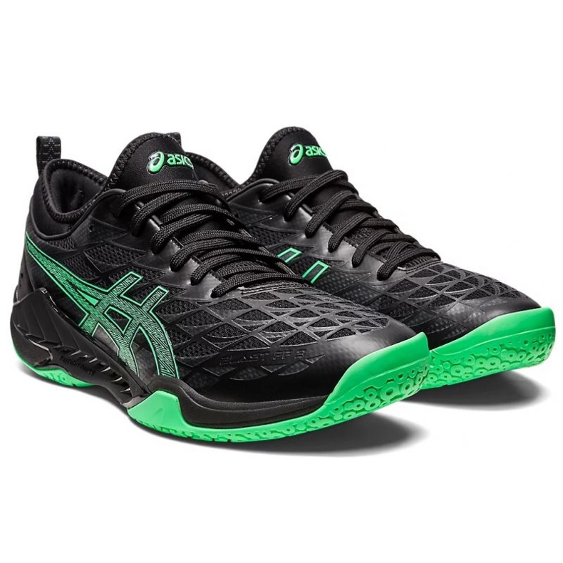 Pantofi de handbal Asics Blast Ff 3 M 1071A076-001 multicolor negru 1