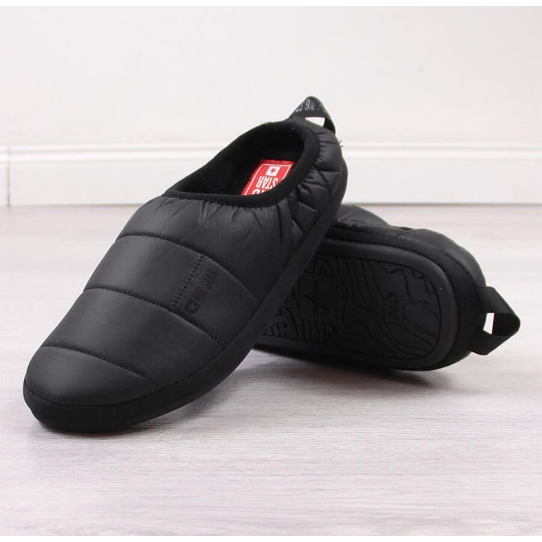 Papuci Big Star KK274604 INT1774 negru 2