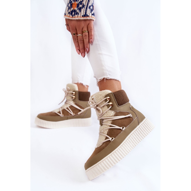 PL4 Cizme de zapada dama La.Fi 280072KH-QN Maro-Verde 2 PL4 Cizme de zapada dama La.Fi 280072KH-QN Maro-Verde 2