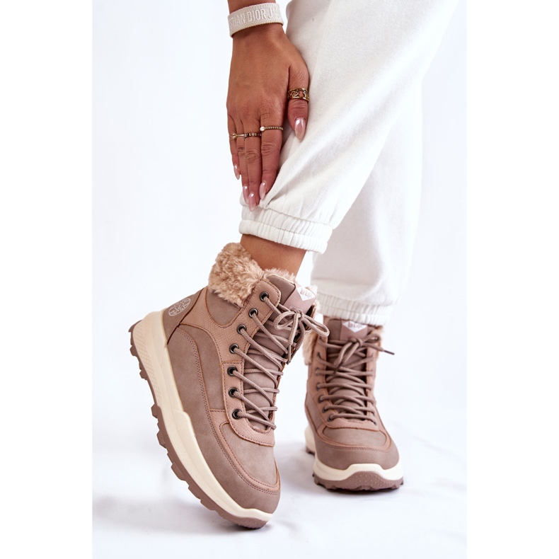 Cizme calde Trappers Lee Cooper LCJ-22-44-1363 Roz 1