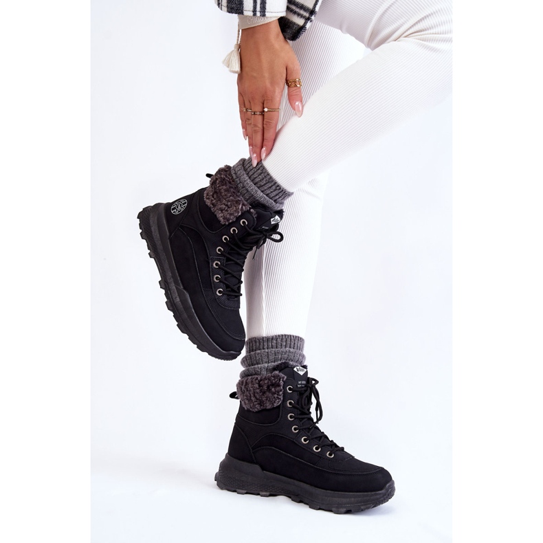 Cizme calde Negre Lee Cooper LCJ-22-44-1362 negru 1