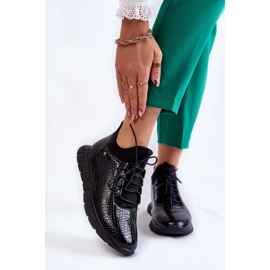 Vinceza Pantofi slip-on de damă negri Soroco negru 1