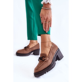 Vinceza Pantofi de dama din piele intoarsa cu toc inalt bej inchis Sanya maro 2 Vinceza Pantofi de dama din piele intoarsa cu toc inalt bej inchis Sanya maro 2