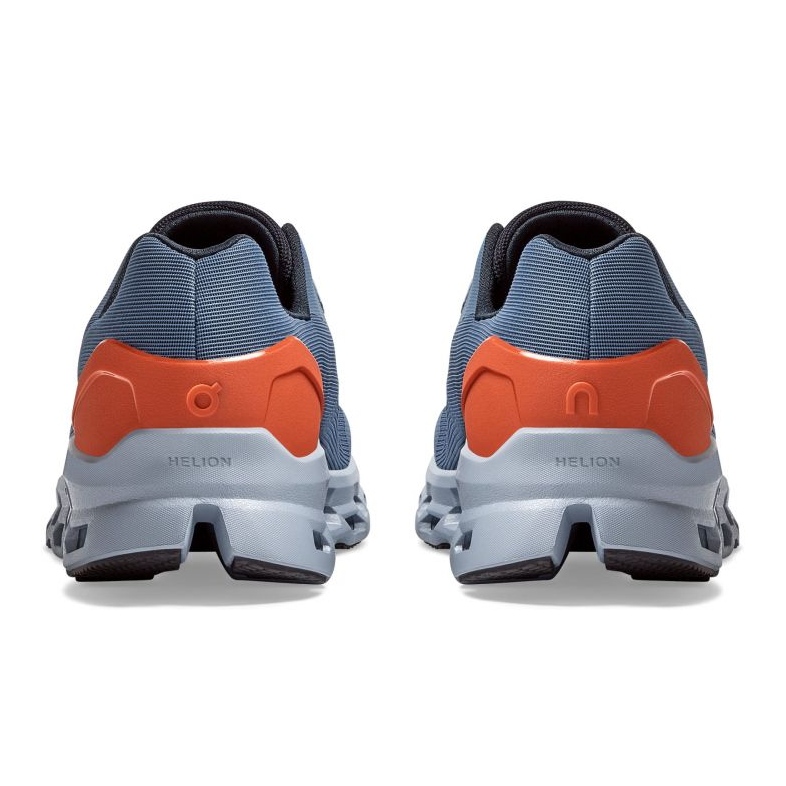 On Running Pe pantofi Running Cloudstratus M 3999213 albastru portocale gri 1