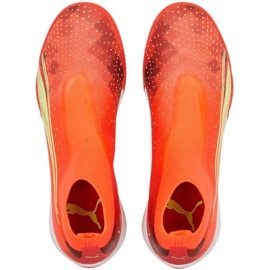 Pantofi de fotbal Puma Ultra Match+ Ll Tt 107034 03 portocale portocale si rosii 2 Pantofi de fotbal Puma Ultra Match+ Ll Tt 107034 03 portocale portocale si rosii 2