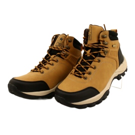 Evento Cizme de trekking izolate pentru bărbați Camel 20MN20-3317 negru 2