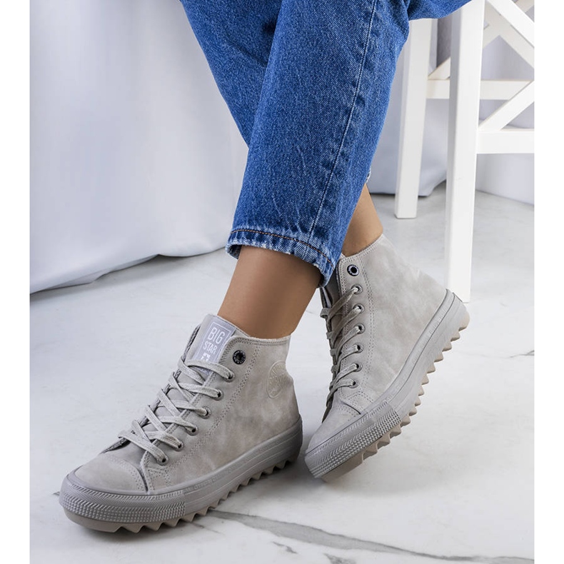 Tenisi izolați gri Big Star GG274070 1