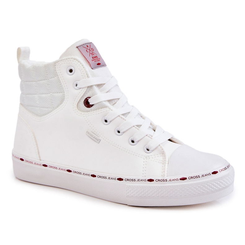 Cross Jeans Pantofi pentru bărbați, blugi încrucișați cu izolare înaltă KK1R4056C alb 1