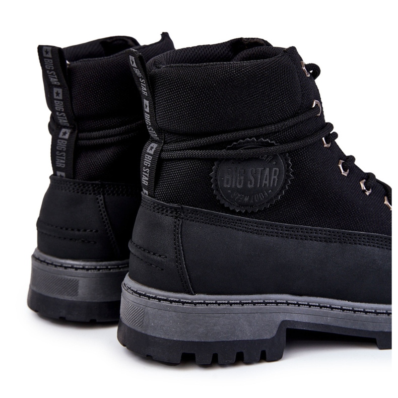 Ghete bărbați Memory Foam Big Star KK174206 Negru 1