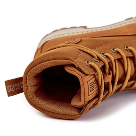 Bărbați Trappers Memory Foam Big Star KK174203 Camel maro 2