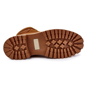 Bărbați Trappers Memory Foam Big Star KK174203 Camel maro 3