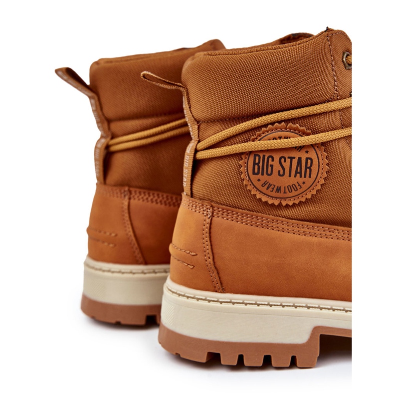 Bărbați Trappers Memory Foam Big Star KK174203 Camel maro 1