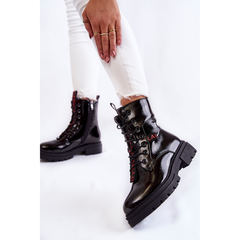 Cizme Calde Lacuite La.Fi 250054B-LA Negru 2