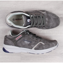 Pantofi sport casual pentru bărbați McBraun gri 1 Pantofi sport casual pentru bărbați McBraun gri 1
