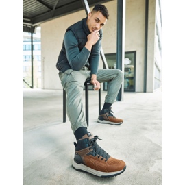 Pantofi maro barbatesti Rieker U0161-42 2