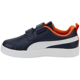 Puma Courtflex v2 V Ps Jr 37154326 albastru marin 2