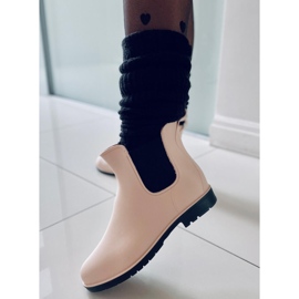 BM Cizme Jodhpur pentru damă Foxy Beige bej 1 BM Cizme Jodhpur pentru damă Foxy Beige bej 1