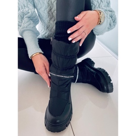 BM Cizme de zăpadă Lyte Black de damă negru 2 BM Cizme de zăpadă Lyte Black de damă negru 2