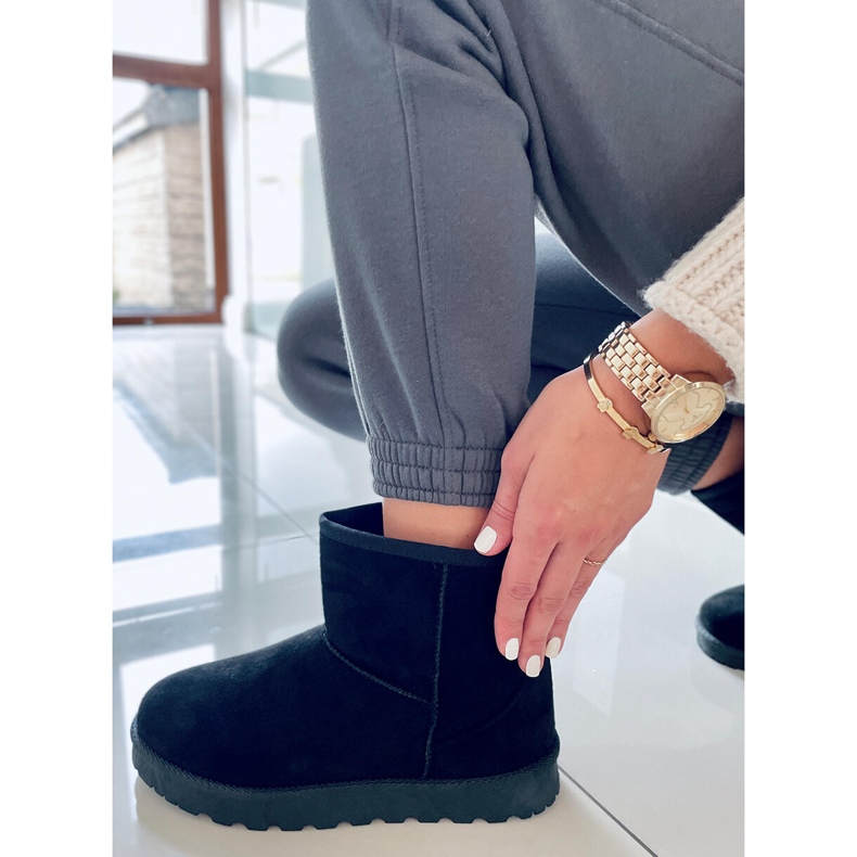 BM Emusy Lilian Cizme negre de zapada negru 2