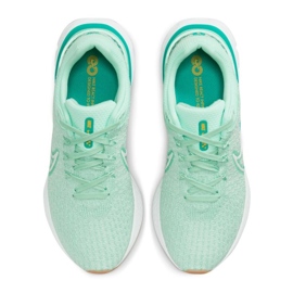 Pantofi Nike React Infinity Run Flyknit 3 DD3024-301 verde 2