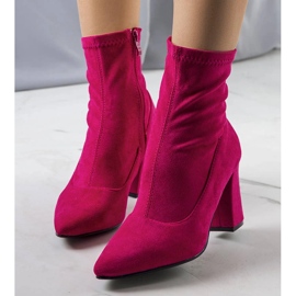 Botine roz de la Itzel 1