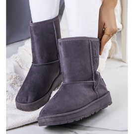 Cizme de zăpadă gri Big Star EE274417 2 Cizme de zăpadă gri Big Star EE274417 2