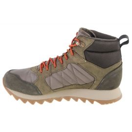 Pantofi Merrell Alpine Sneaker Mid Plr Wp 2 J004291 verde 1