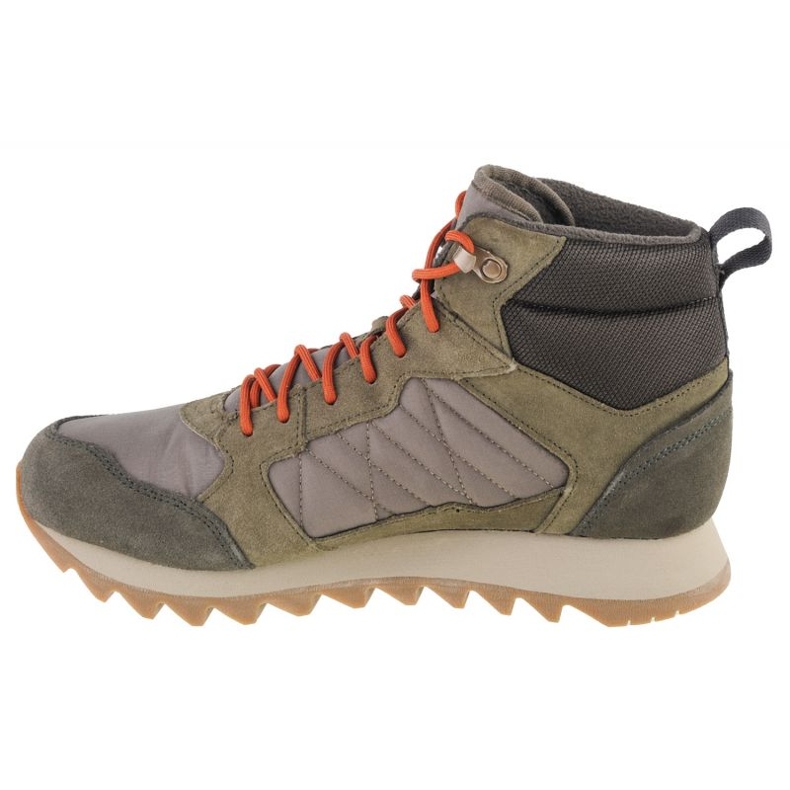 Pantofi Merrell Alpine Sneaker Mid Plr Wp 2 J004291 verde 1