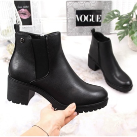 Cizme de dama Cizme Jodhpur pe post izolate negre Sergio Leone negru 1