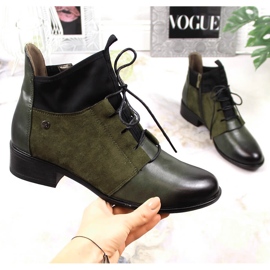 Cizme de damă cu izolație verde Jezzi 1 Cizme de damă cu izolație verde Jezzi 1