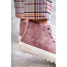 Adidași pentru femei Big Star High Warm Pink EE274113 roz 1