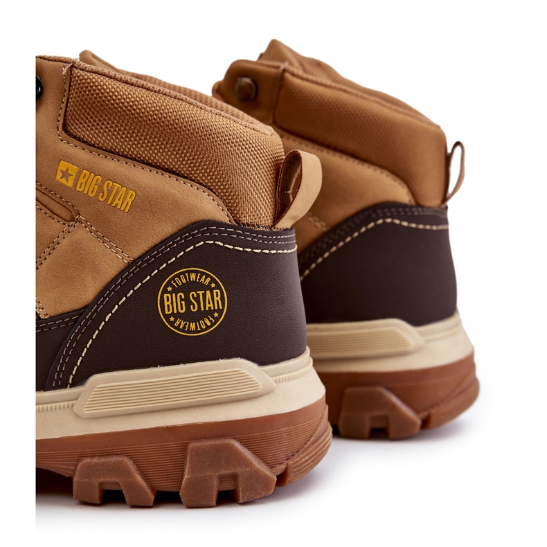 Bărbați Trappers Memory Foam Big Star KK174119 Camel maro 1