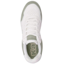Kappa Ayce W 243236 1035 pantofi alb verde 1