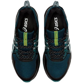 Pantofi de alergare Asics Gel Venture 8 Waterproof W 1012A707 004 negru verde 1 Pantofi de alergare Asics Gel Venture 8 Waterproof W 1012A707 004 negru verde 1