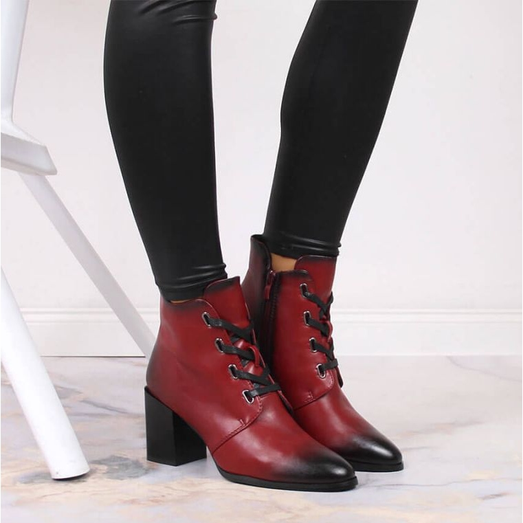 Daily Power Cizme pe stâlp izolate M.Daszyński W SAN10B roșu 2